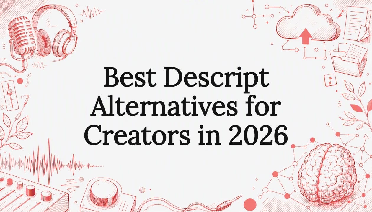 Best Descript Alternatives for Creators in 2026